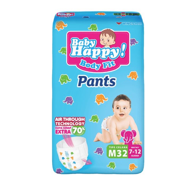 Baby Happy Body Fit Pants M32 (7–12 kg)