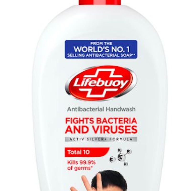 Lifebuoy Antibacterial Handwash Total 10 - Sabun Cuci Tangan 200ml